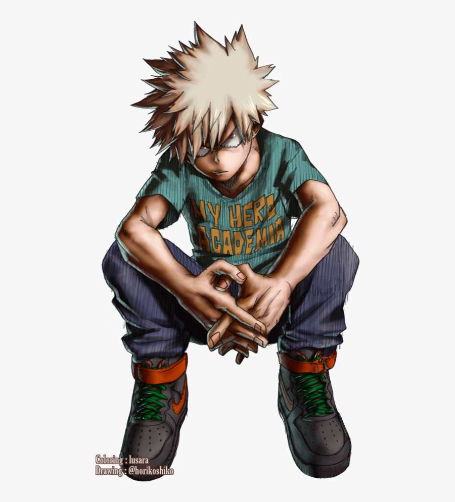 Clip Art Bakugou Katsuki Transparent Background My Hero Academia