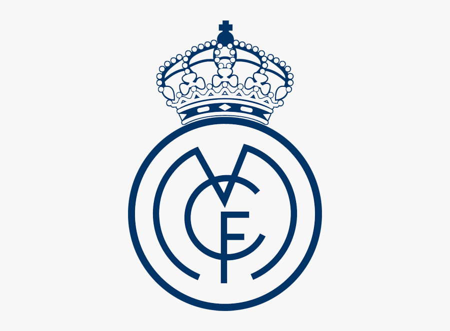 Real Madrid 1920 Png Football Club - Old Logo Real Madrid, Transparent Clipart