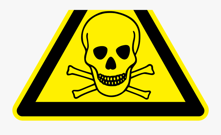 Hazard Symbol Toxicity Hazardous Waste Clip Art - Toxic Label Png