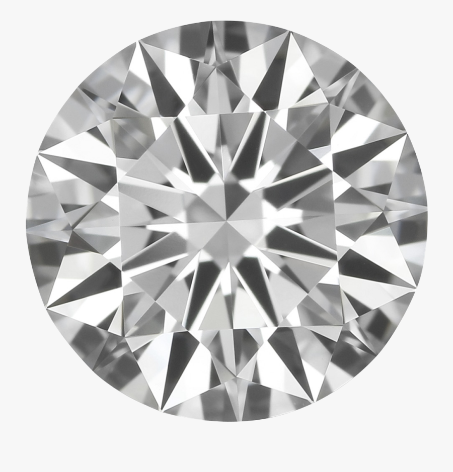 Picture Of A 1-carat Round Cut Flawless Diamond, Transparent Clipart