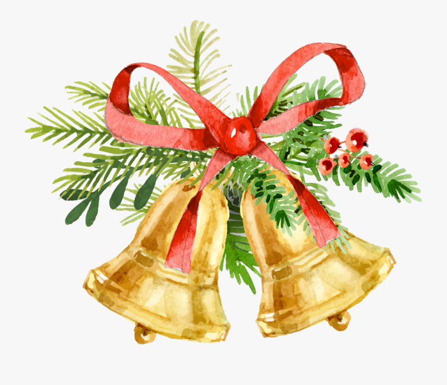 #christmas #watercolour #watercolor #ftestickers # - Christmas Watercolor, Transparent Clipart