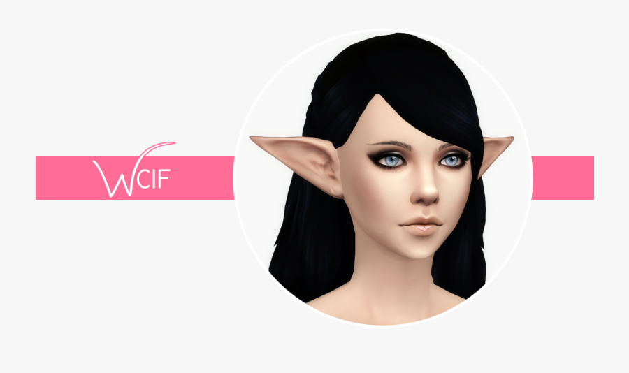 Elf Ear Skin Detail Sims 4 Cc - Sims 4 Notegain Elf Ears, Transparent Clipart
