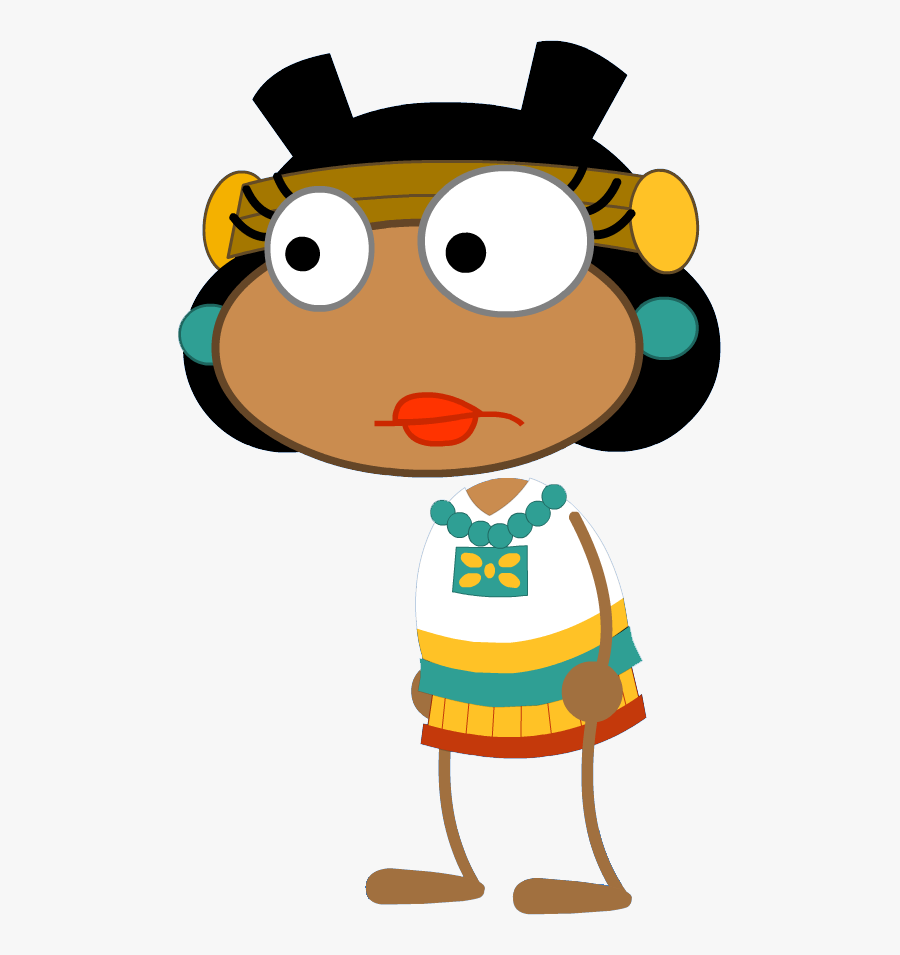 Aztec Poptropica - Poptropica Time Tangled Island Character, Transparent Clipart