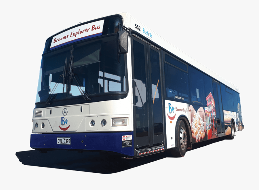 Broome Explorer Bus Bebus - Airport Bus, Transparent Clipart