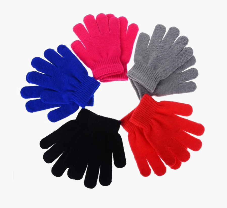 Transparent Gloves Png - Winter Kids Gloves, Transparent Clipart