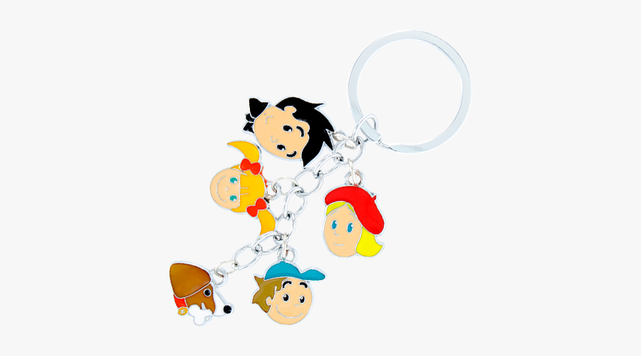 Charms Keyring Family Pylones - Keychain, Transparent Clipart