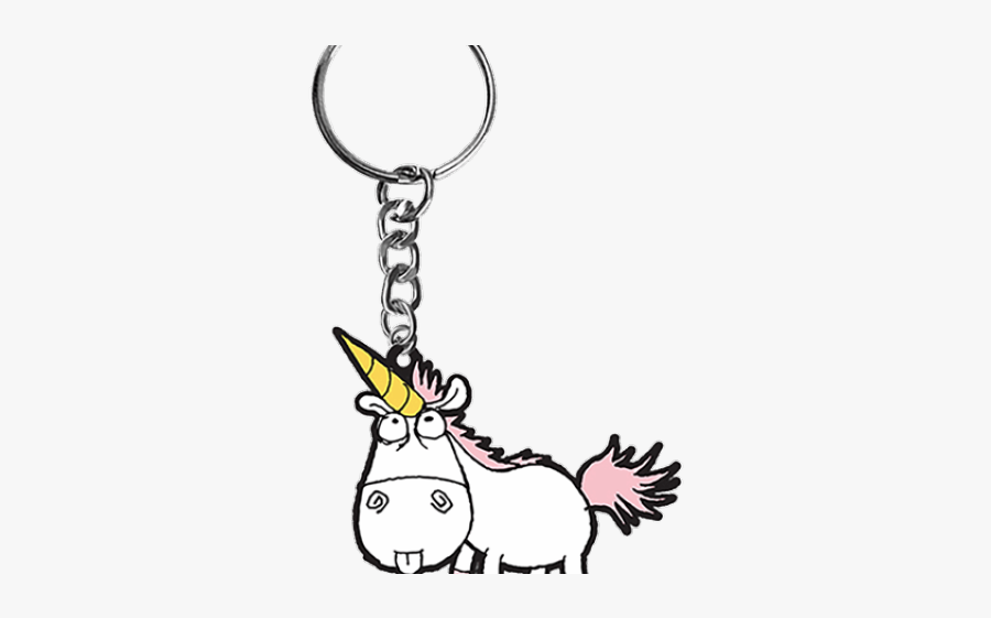 Despicable Me Clipart Fluffy Unicorn - Keychain, Transparent Clipart