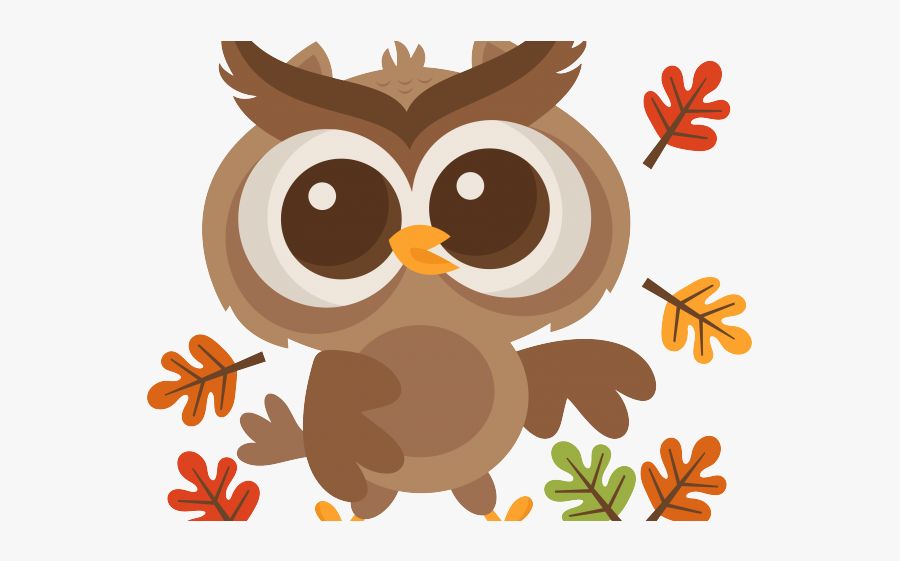 Free Fall Owl Clip Art, Transparent Clipart