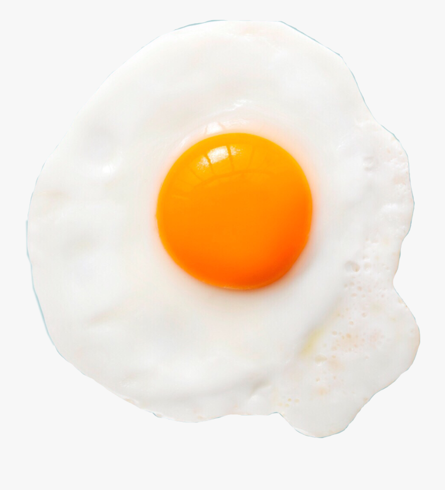 #omlette #egg #yolk #meal #ftestickers #food #eat - Fried Egg, Transparent Clipart