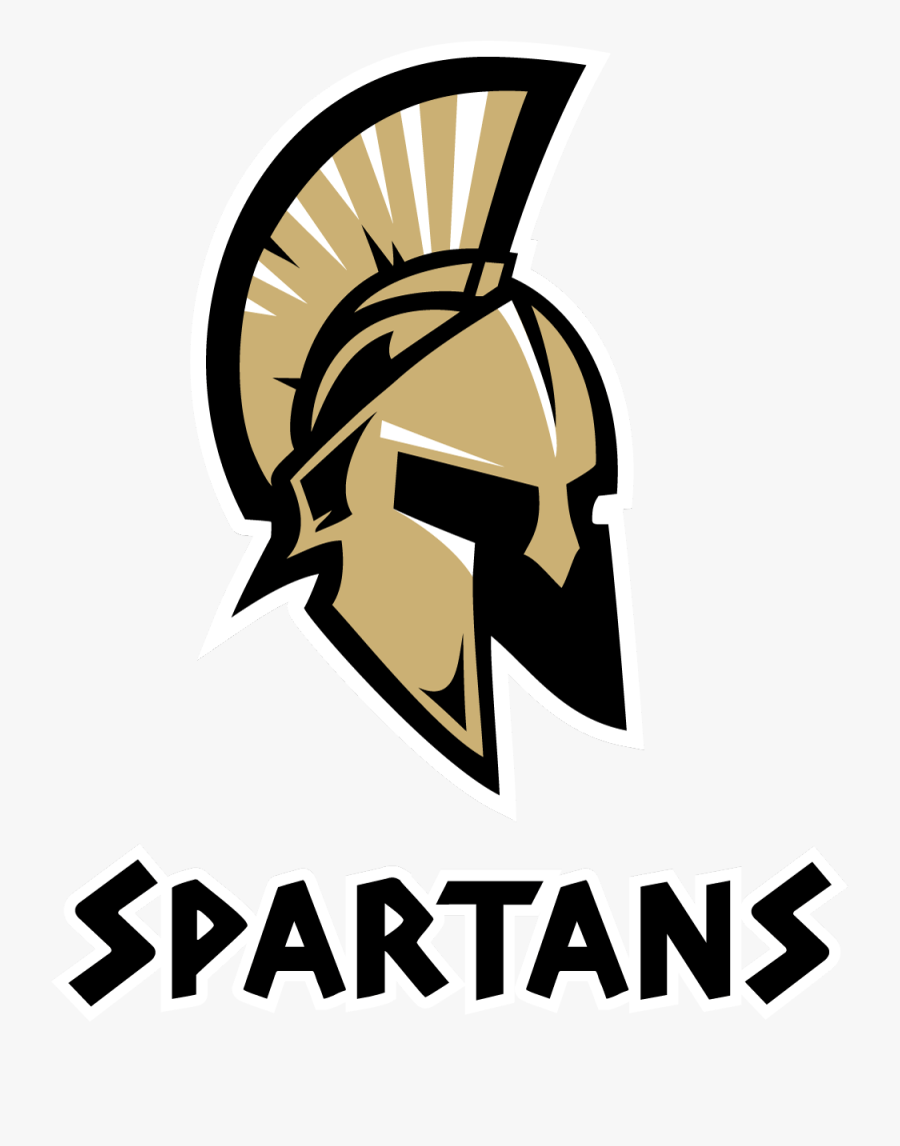 Transparent Spartan Helmet Clipart - Moscow Spartans Logo, Transparent Clipart