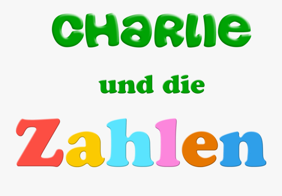 Charlie Und Die Zahlen , Transparent Cartoons - Graphic Design, Transparent Clipart