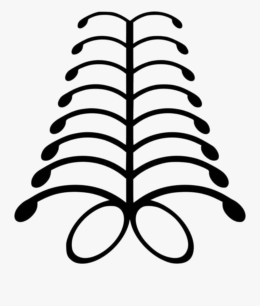 Cliparts For Free Download Fern Clipart All Black And - Clipart Of Adinkra Symbols, Transparent Clipart