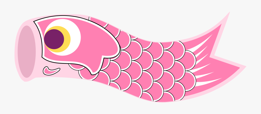 This Free Icons Png Design Of Koinobori Pink - Koinobori Clip Art, Transparent Clipart