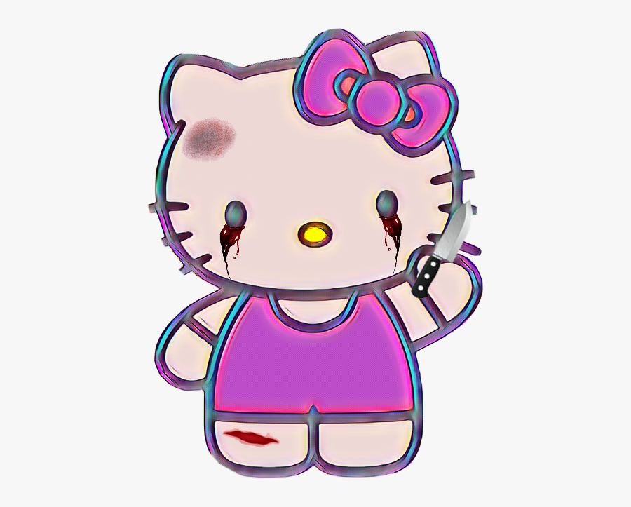 Transparent Bruise Clipart - Hello Kitty Cartoon, Transparent Clipart