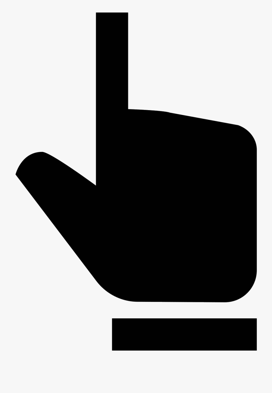 Clip Art Et Fingers - Icon, Transparent Clipart