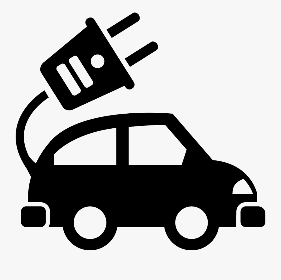 Electric Car Ecological Transport Comments - Electric Vehicles Icon Png, Transparent Clipart