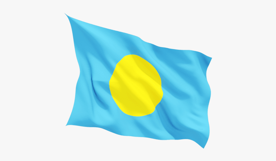 Palau Flag Gif Png, Transparent Clipart