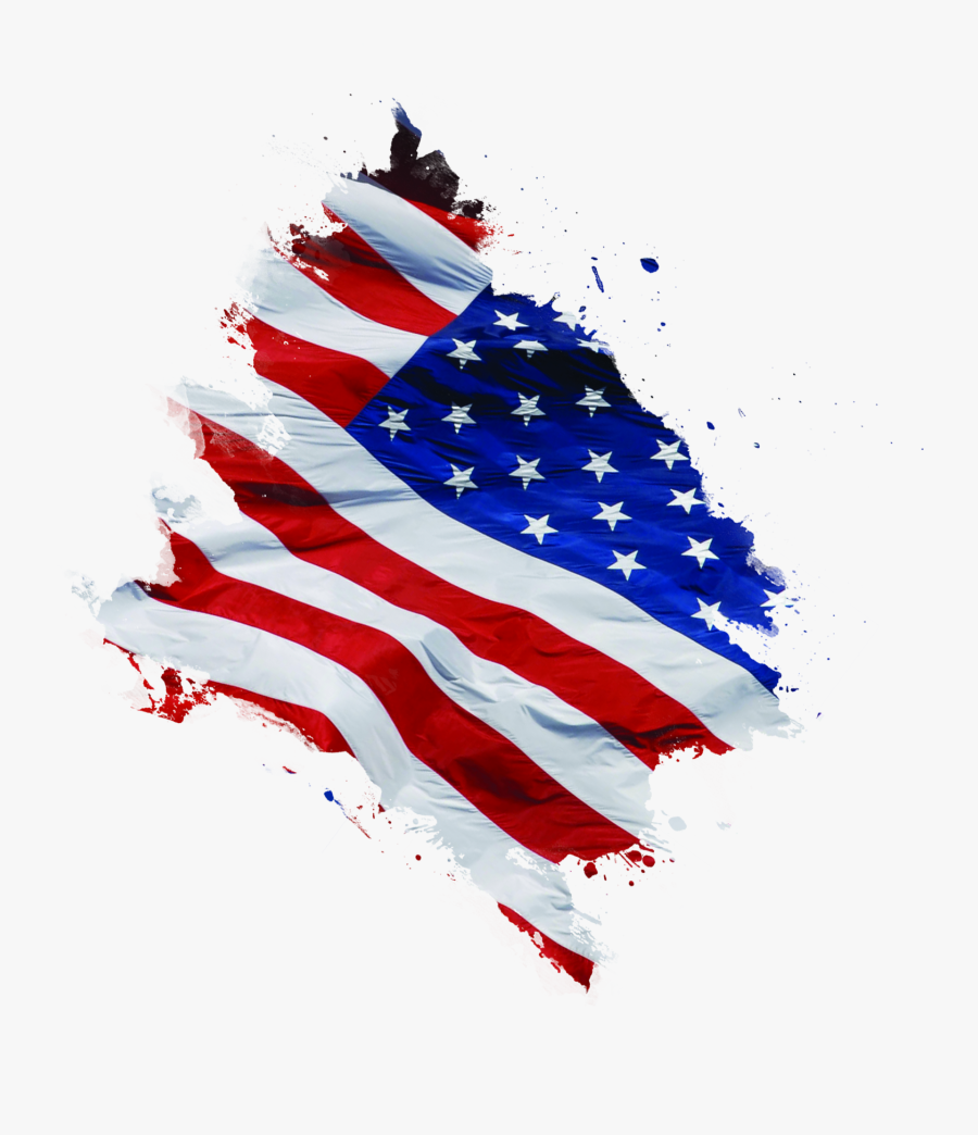 United Of American States Celebrating Flag Poster Clipart - Flag Of The United States, Transparent Clipart