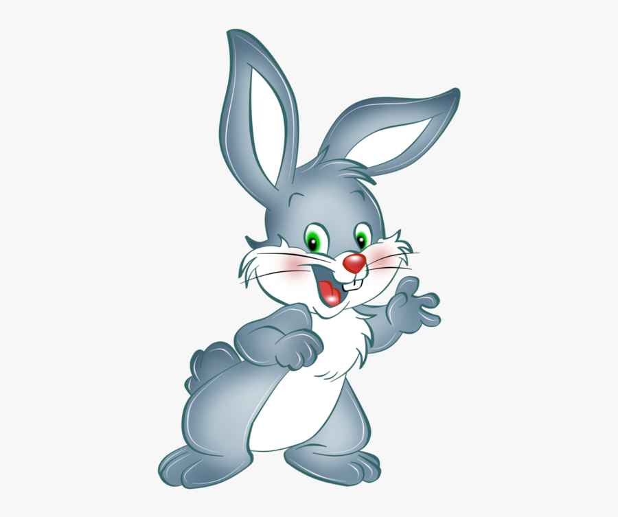 Clipart Bunny Thumper - Cartoon Rabbit Png, Transparent Clipart