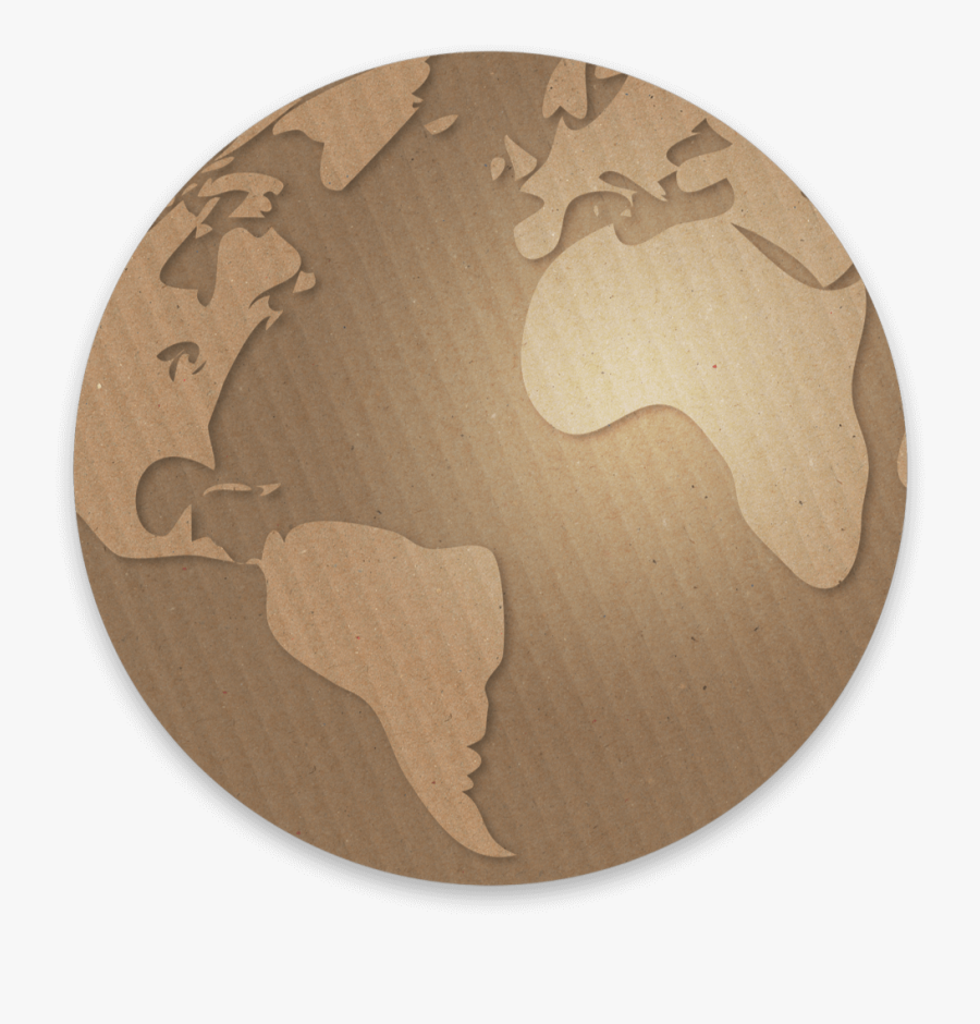 Cardboard Globe - Global Cardboard Challenge 2019, Transparent Clipart