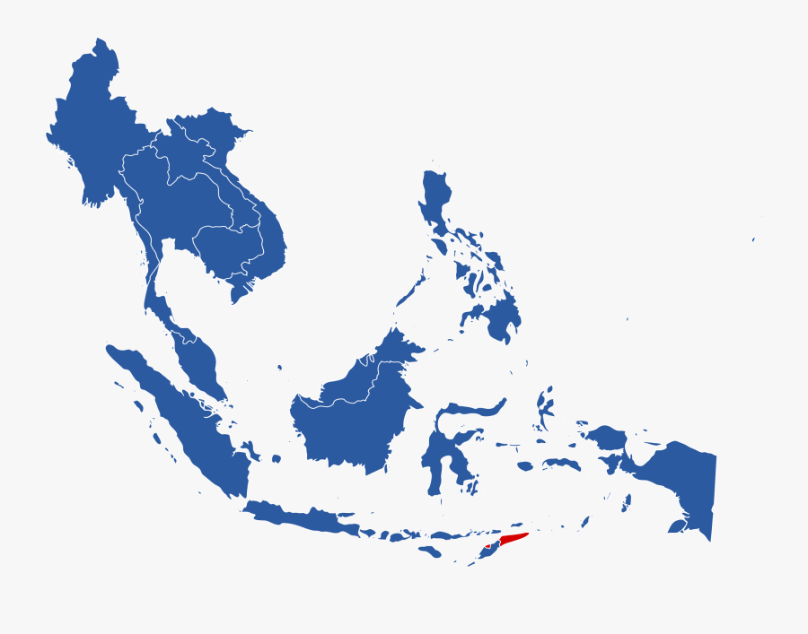 Southeast Asia Map Png, Transparent Clipart