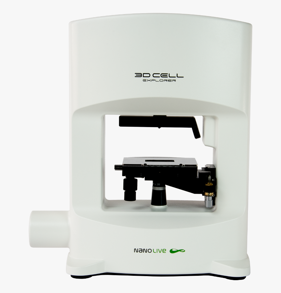 Live Cell Imaging Microscope Cell Explorer Looking - Microscope 3d Cell Explorer, Transparent Clipart