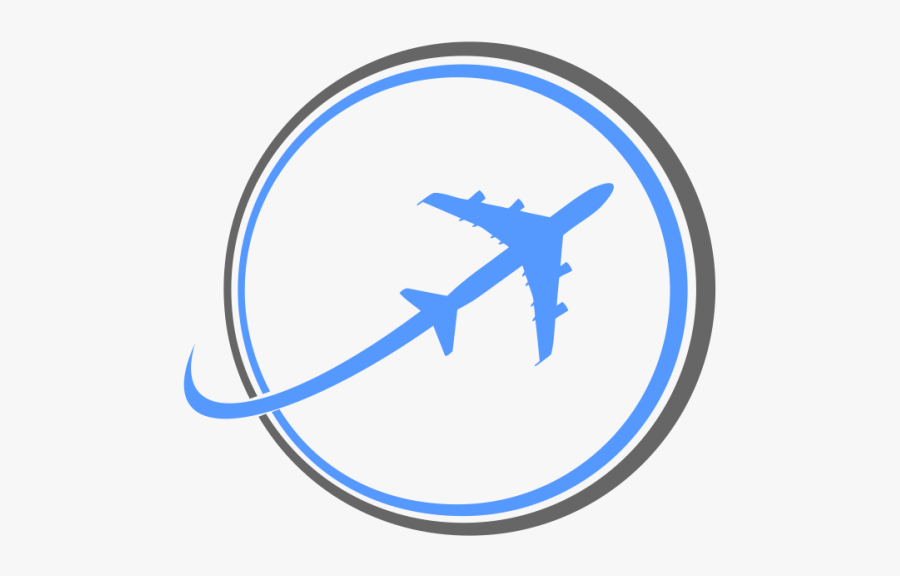 Plane Logos Travel Design - Air Plane Logo Png, Transparent Clipart