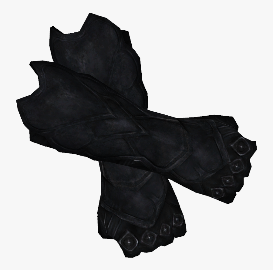 Clip Art Blacksmith Gloves - Skyrim Nightingale Armor Gloves, Transparent Clipart