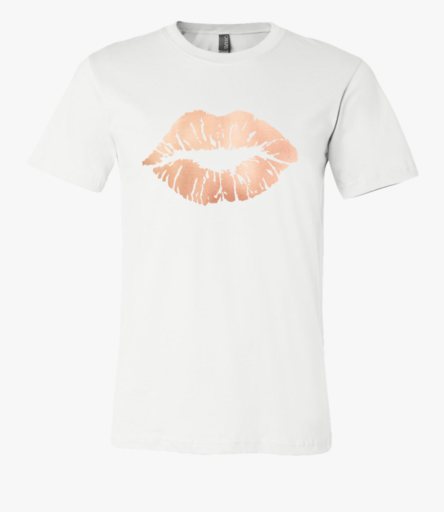 Lip Print Lipstick Kiss - T Shirt Shit Happens, Transparent Clipart