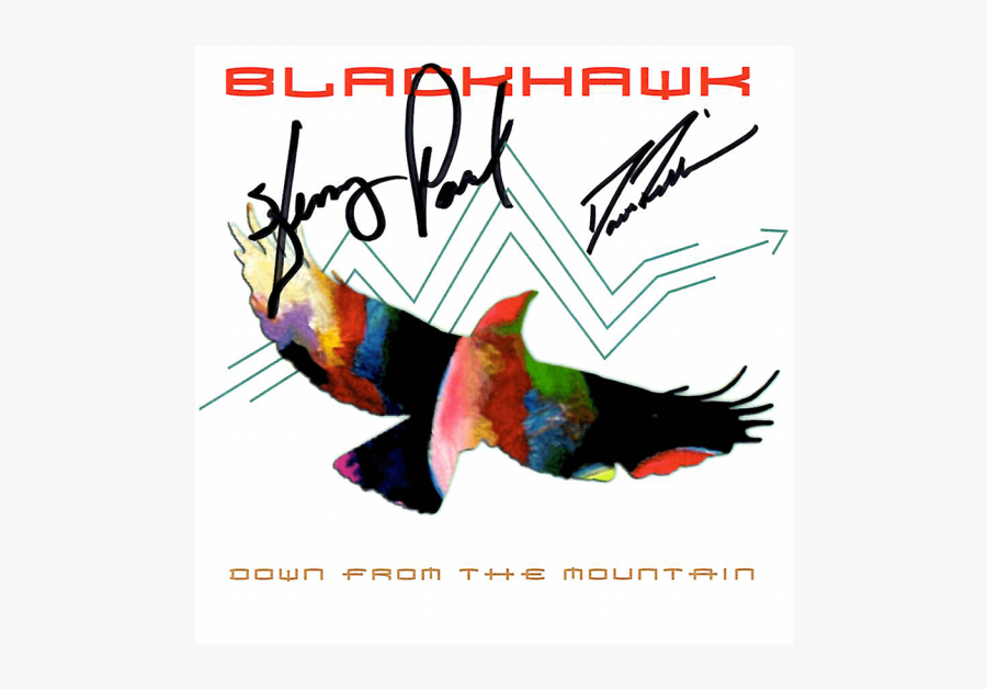 Blackhawk Down From The Mountain Autographed Cd - Visual Arts, Transparent Clipart
