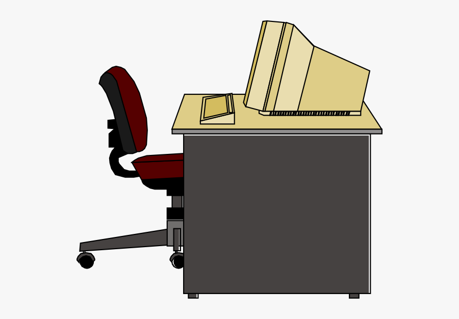 Office Chair, Transparent Clipart