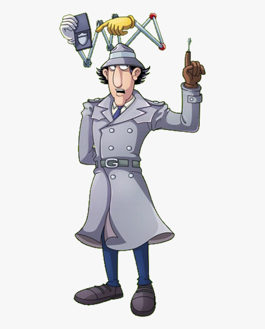 Inspector Gadget On The Job - Inspector Gadget, Transparent Clipart