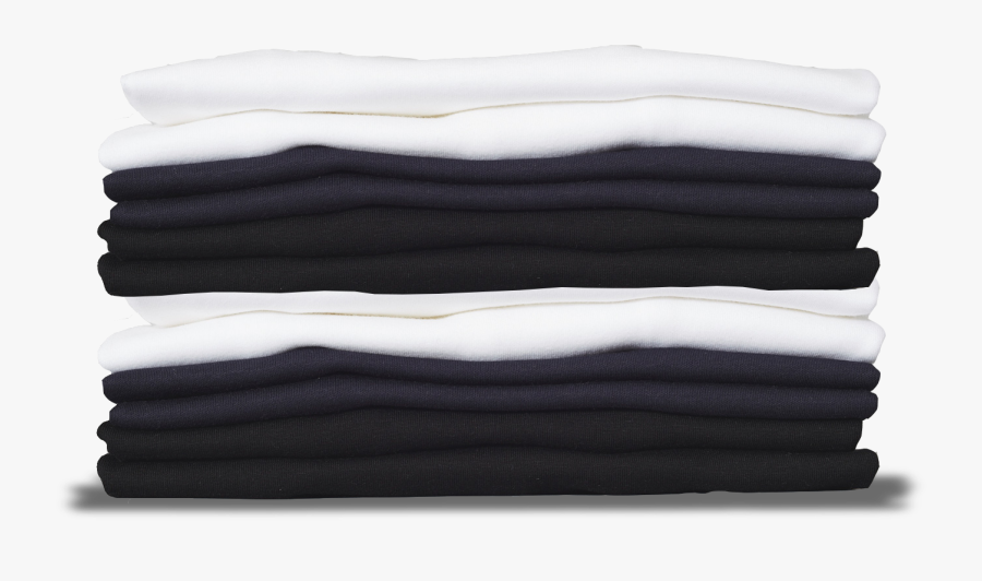Pile Of Black Shirts, Transparent Clipart