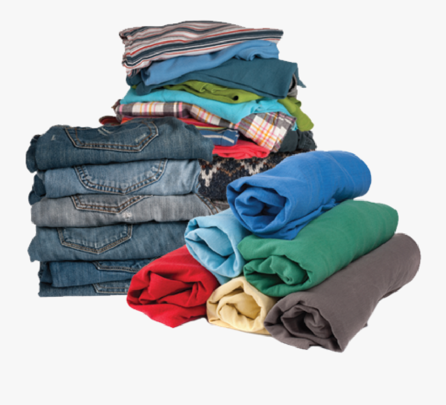 Rolled Up T Shirts, Transparent Clipart