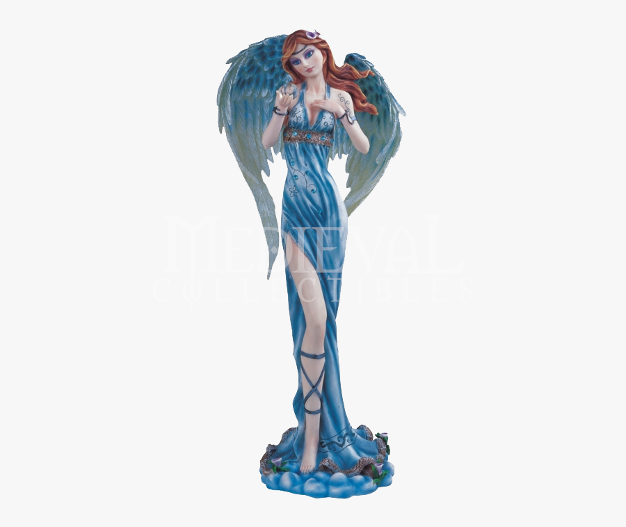 Angel Statues, Angel Figurines And Angels By Medieval - Statue, Transparent Clipart