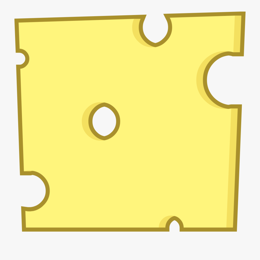 Transparent Cheese Slice Clipart Bfdi Cheese Free Transparent