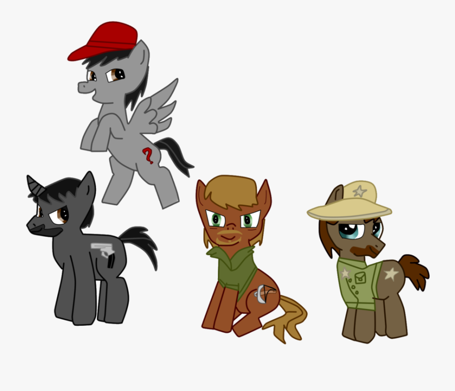 The Walking Ponies By - Pony The Walking Dead, Transparent Clipart