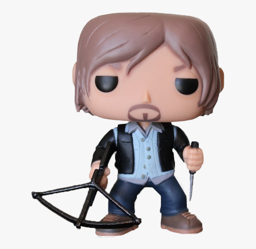 The Walking Dead Daryl - Daryl Dixon Funko Pop 96, Transparent Clipart