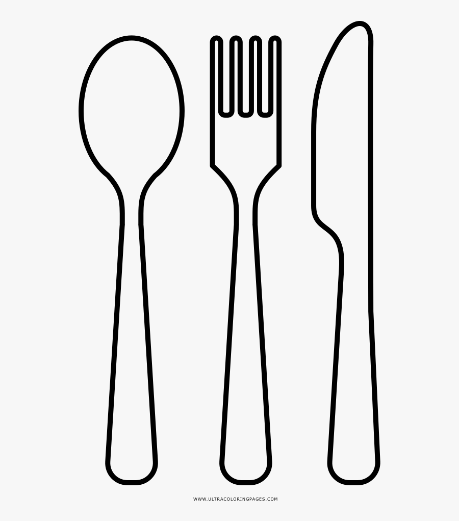 Menu Clipart Vintage Cutlery, Transparent Clipart