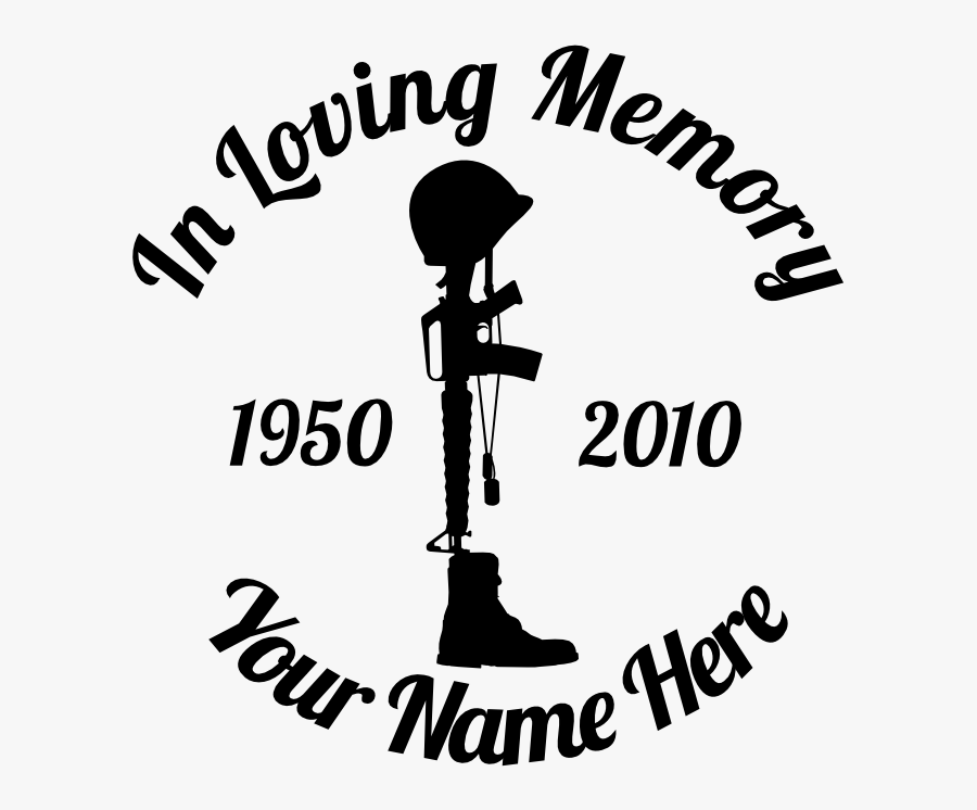 Soldiers Memory, Transparent Clipart