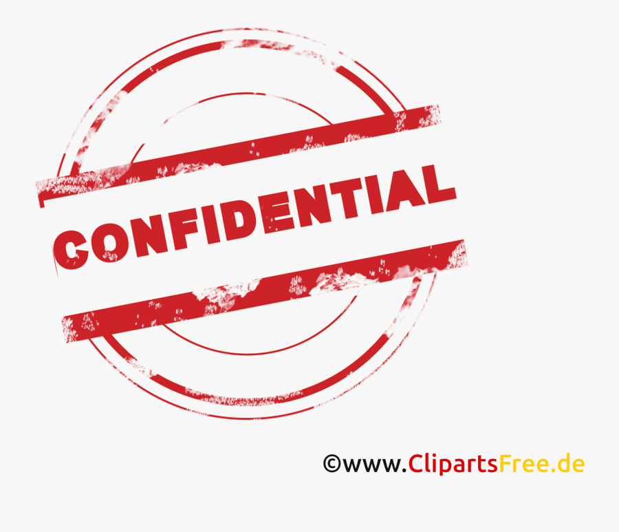 Stempel Schrift Confidential Free Transparent Clipart Clipartkey