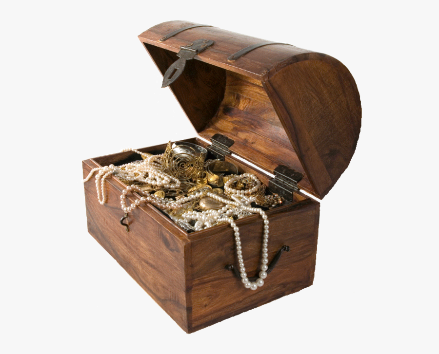 Treasure Chest Png - Pirate Party Treasure Chest, Transparent Clipart