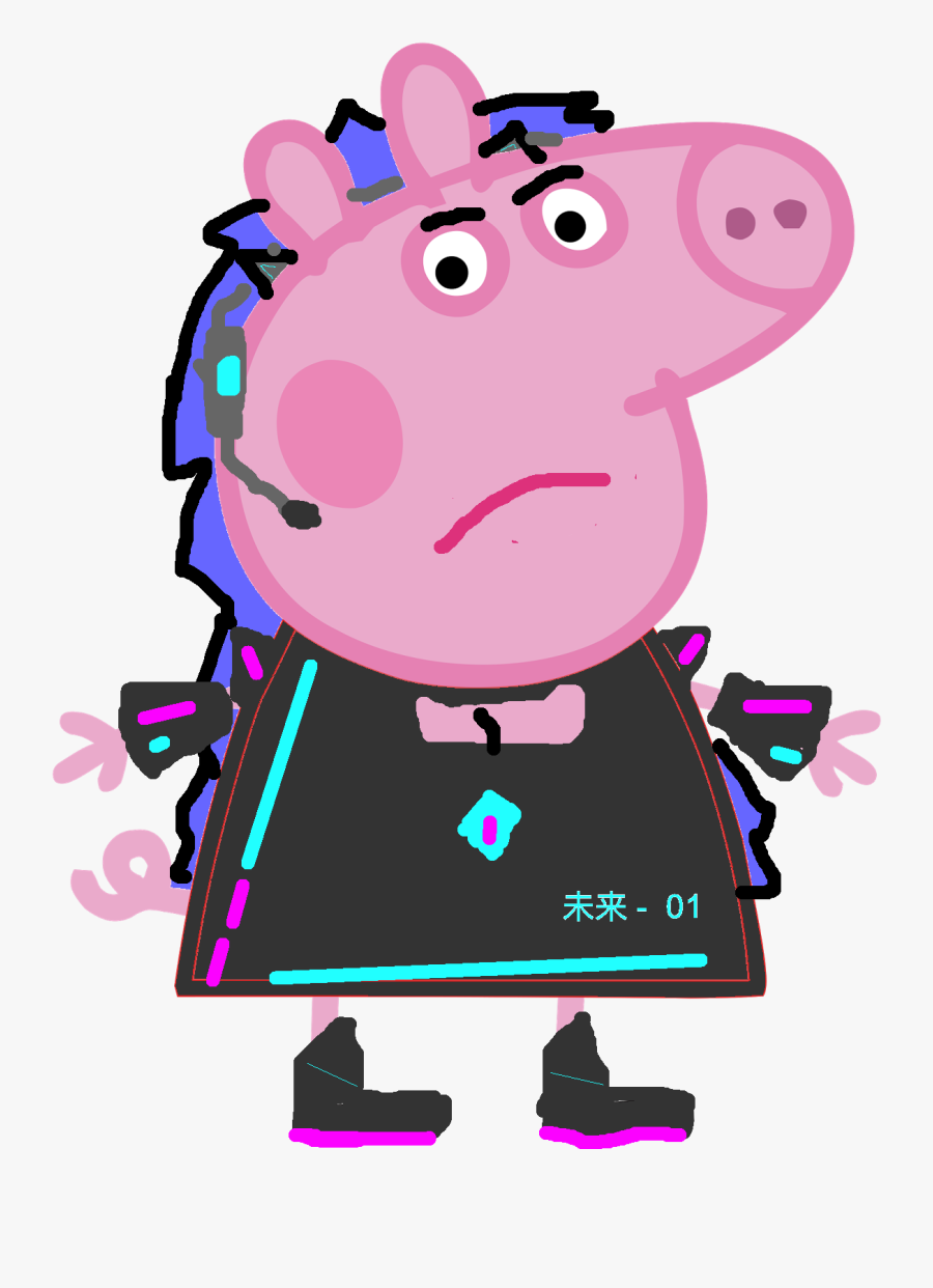 Peppa Pig Fanon Wiki - Peppa Pig Meme Png, Transparent Clipart