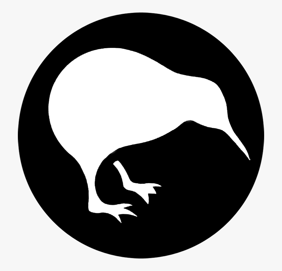 New Zealand Kiwi Logo, Transparent Clipart