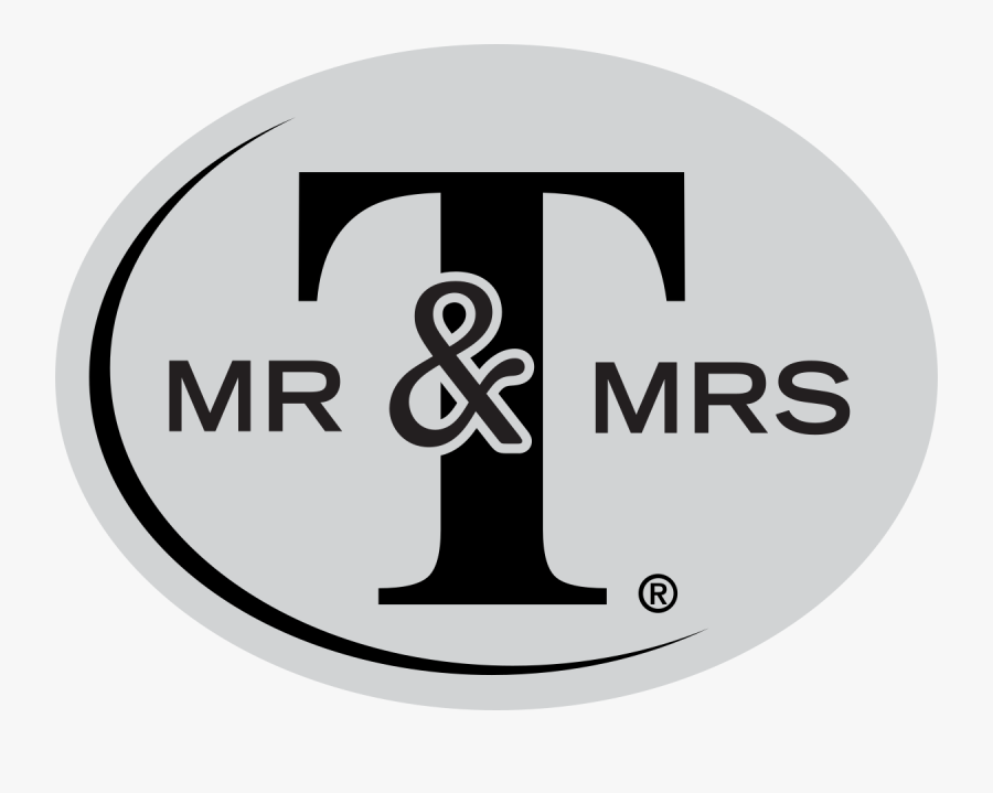 Mr And Mrs T Logo, Transparent Clipart