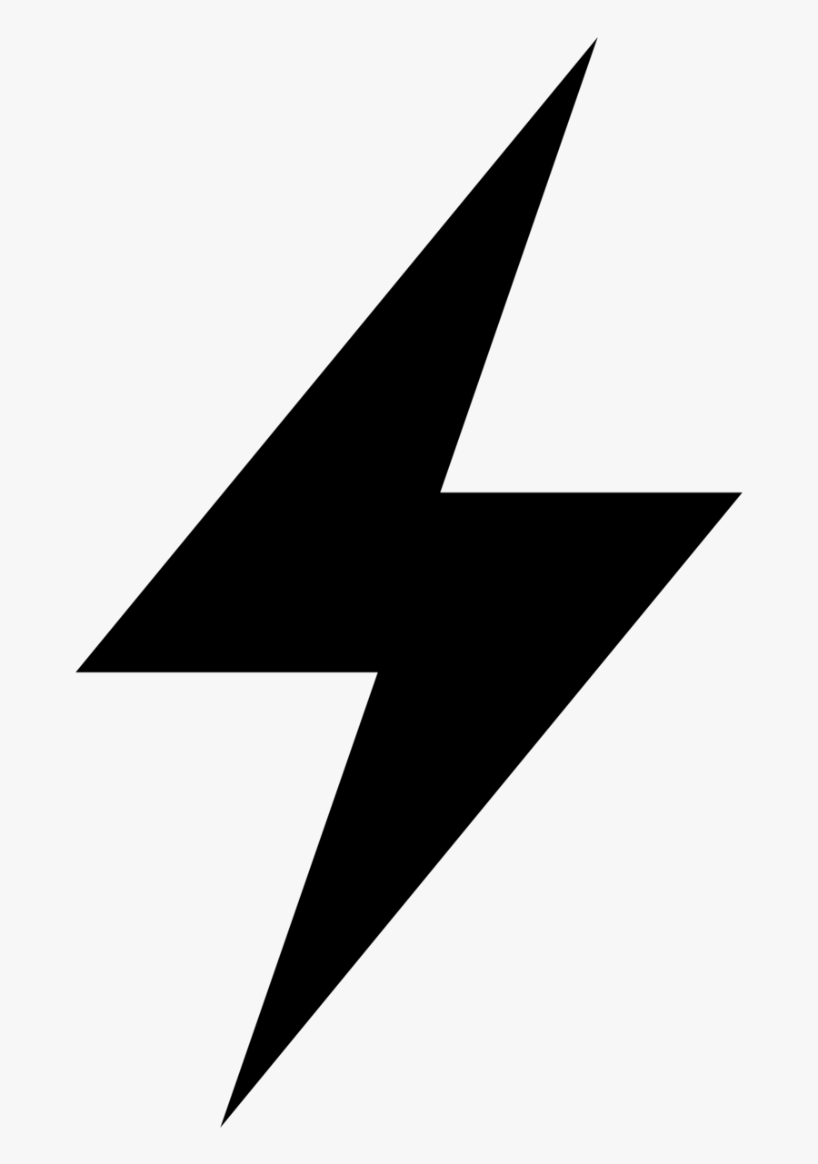Electricity Symbol, Transparent Clipart