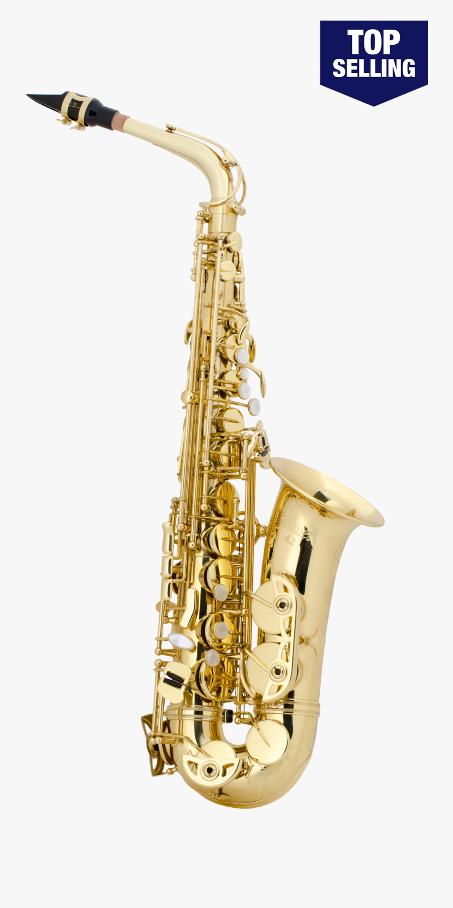 Selmer Paris Alto Saxophone, Transparent Clipart
