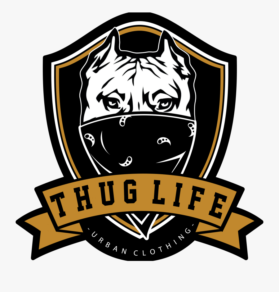 Thug Life Png Transparent - Thug Life Urban Clothing, Transparent Clipart