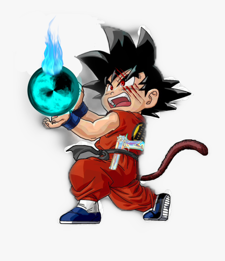 #goku #sharingan #supersayain #super #sayain #thug - Dragon Ball Kid Goku, Transparent Clipart
