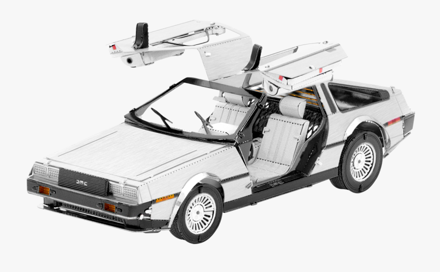 Picture Of Delorean - Metal Earth Delorean, Transparent Clipart